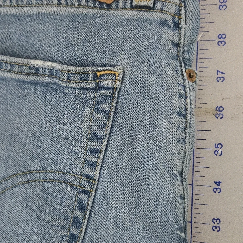 Levi's Classic Blue Denim Jeans 531 Distressed, Cozy, 38 X 32
